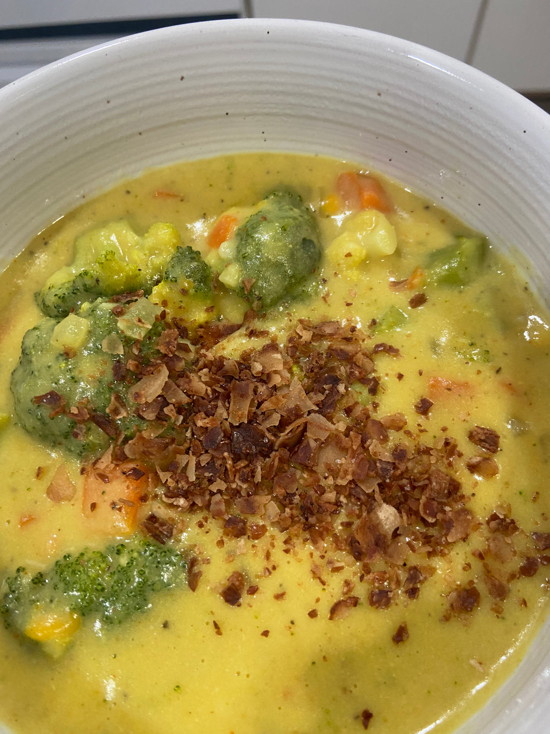 Vegan Broccoli Cheddar Soup